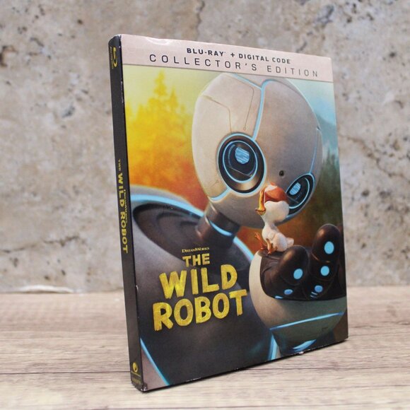 The Wild Robot 2 Disc 4k+Blu-ray +Dig with Slipcover Movie Collectors Edition - Picture 2 of 4